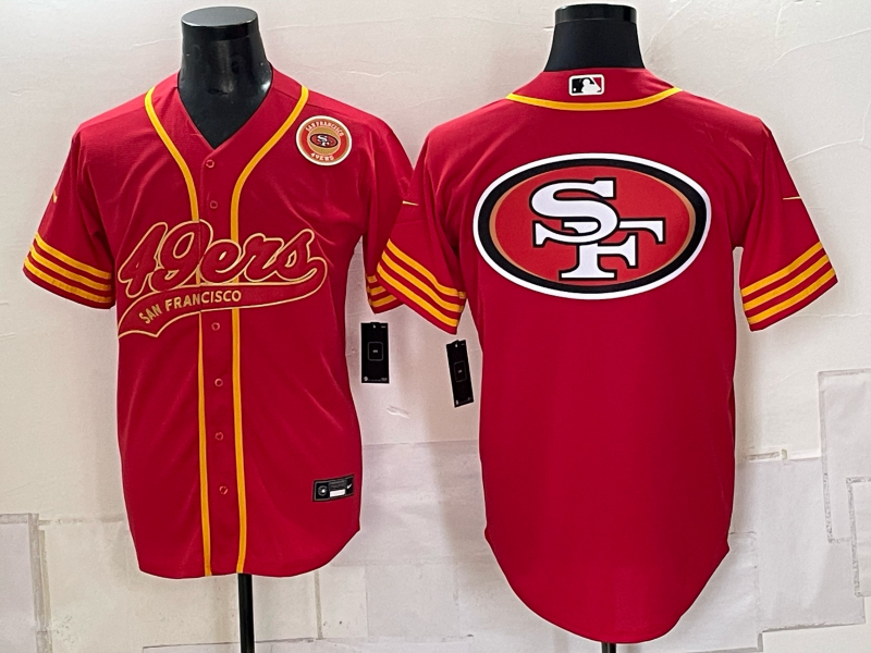 Men 2026 Nike San Francisco 49ers blank red NFL Jersey 09240014->san francisco 49ers->NFL Jersey